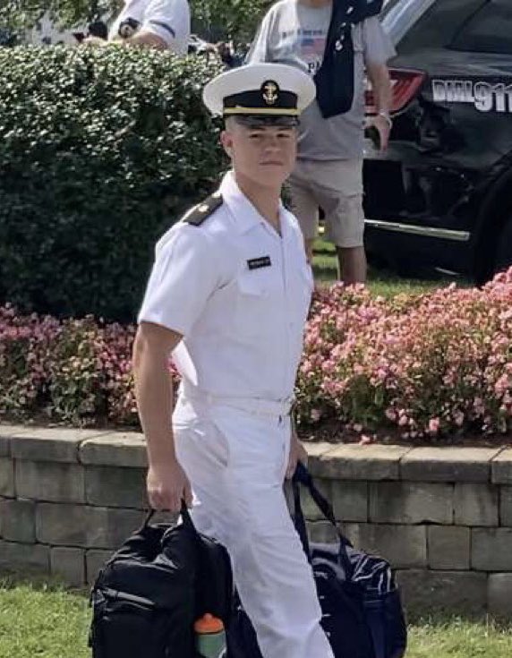 raderintexas's tweet photo. When your @NavalAcademy son gets his first game experience for @NavyFB on 9/11 vs @AF_Football you’re happy for him.     When your child decides to take the path less traveled and serve our country, you’re #proud of him!! @rileyriethman https://t.co/GFceyiV7R9