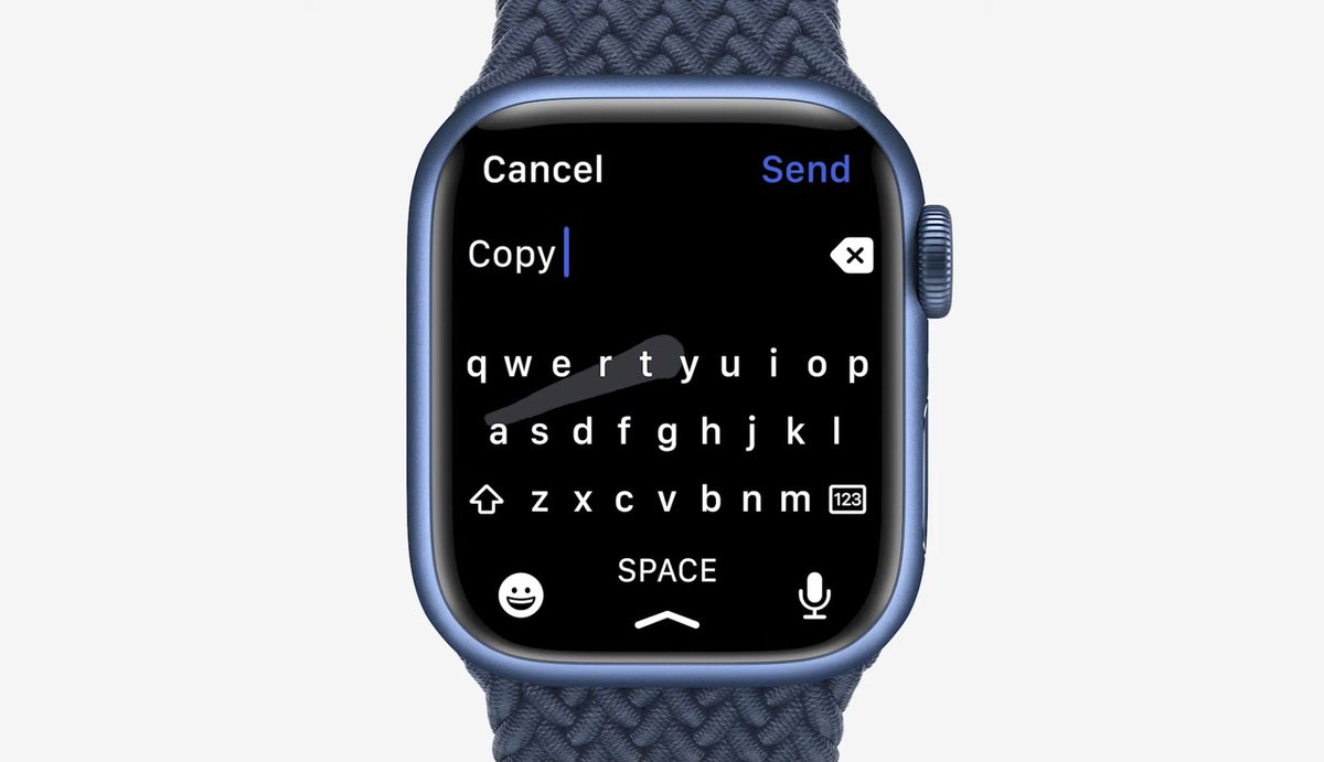 Euan Traynor (@euanftraynor) on Twitter photo Apple just one for one copied <a href="/keleftheriou/">Kosta Eleftheriou</a> <a href="/FlickType/">FlickType Watch Keyboard</a> watch keyboard app. #AppleEvent Apple just one for one copied <a href="/keleftheriou/">Kosta Eleftheriou</a> <a href="/FlickType/">FlickType Watch Keyboard</a> watch keyboard app. #AppleEvent