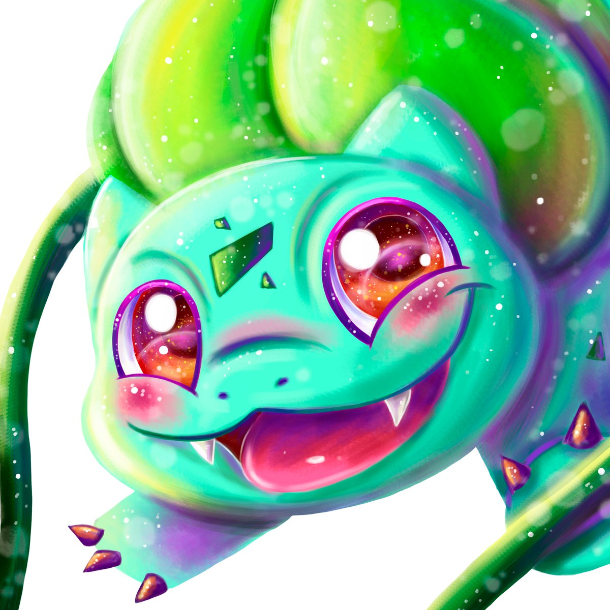 ShayminaDesigns's tweet photo. Hey Bulbasaur! 🐸🌺
Another one for my future Pokémon stickers, prints and acrylics charms collection!
#pokémon #bulbasaur #pkmn #pokemon #pokemonfirstgen #pokemonstarter #charmander #squirtle https://t.co/Y44STVA8Ll