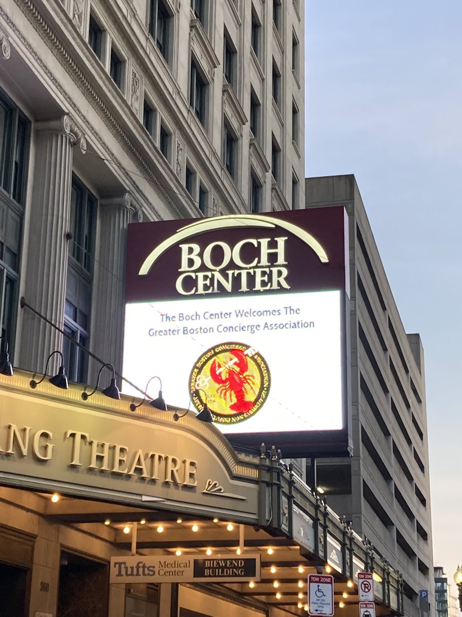 gbcaboston's tweet photo. A big thank you to @BochCenter for hosting our All Members Meeting last night at Wang Theater! #gbcaboston #concierge #bosarts #visitboston #bostheatre #bostonconcierge https://t.co/v9PLK9OPfG
