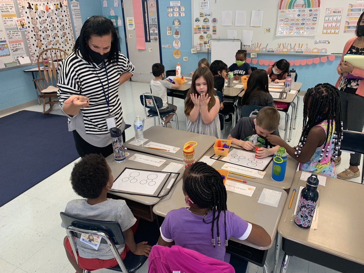We LOVED having <a href="/epps_season/">Season Epps</a> come out to our kindergarten and first grade classes this week.
Our Sparks are so excited to show off  #whatmathematiciansdo