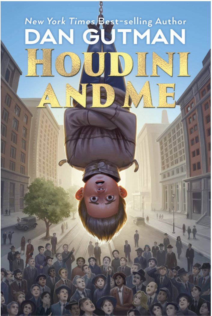 MorristownBooks's tweet photo. Yea! Popular KidFest author @DanGutmanBooks will be with us on 10/9! In HOUDINI AND ME, Harry has always admired the famous escape artist Houdini. When Houdini asks for help in coming back to life, it seems like an amazing chance..or could it be Houdini's greatest trick of all? https://t.co/nwPcug0Vgg