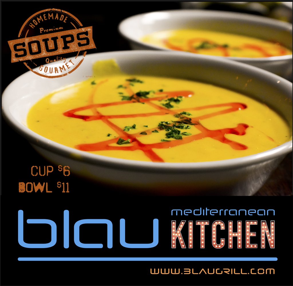 blaugrill's tweet photo. Only the pure in heart can make a good soup.
Ludwig van Beethoven.
♥️
Soup of the house or soup of the day just $6 cup and $11 bowl.
#Blau
#BlauGrill
#OrmondBeach
#ormondbythesea
#DaytonaBeach
#Daytonabeachshores
#Volusia
#Florida
#mediteerraneanfood #slowfood #farmtotable #soup https://t.co/s7KrWssSrl