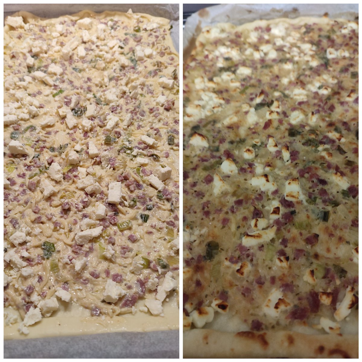 SuperKeks123's tweet photo. Heute gab es Flammkuchen. ♥️ https://t.co/KjvfHtlUML
