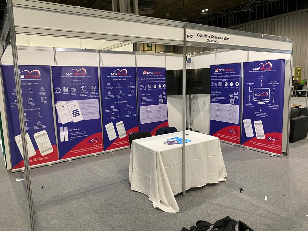 LimitedCcs's tweet image. Setting up for tomorrow&apos;s Procurex National 2021 event at the NEC. #procurexnational #governmentprocurement #gcloud12