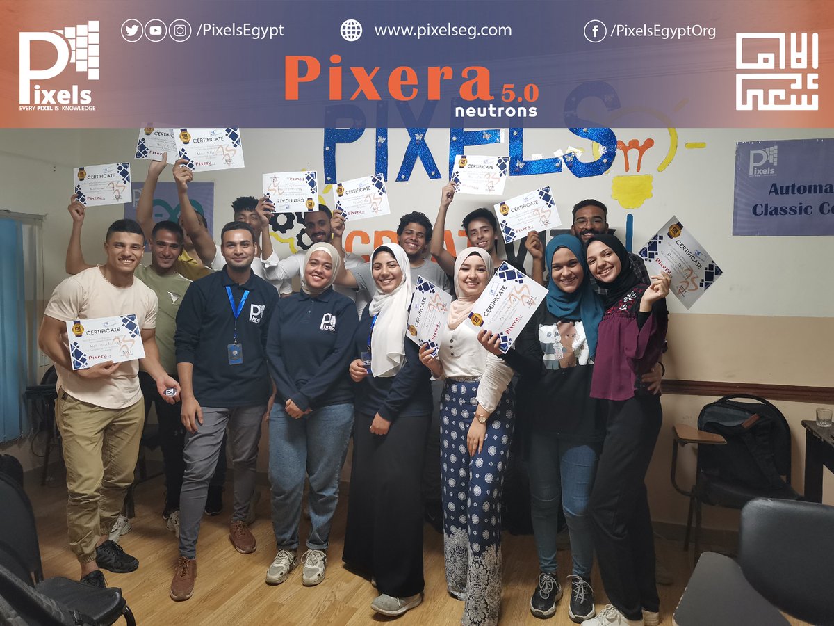 PixelsEgypt's tweet photo. - اخر لحظات رحلتنا في هذا السيزون لـ Pixels'21. 💙 
- سعينا ولم ندخر جهداً فى توصيل ما تعلمناه، بل وصلنا لأقصى مرحلة من التعب و الجودة فيما ننشره للكل، شكراً لمن شاركنا هذه الرحلة و انتظرونا في القادم. 🔥💙
#PIXERA_NEUTRONS
#إلا_ما_سعى
#PIXELS21 https://t.co/D9XBaARuQu