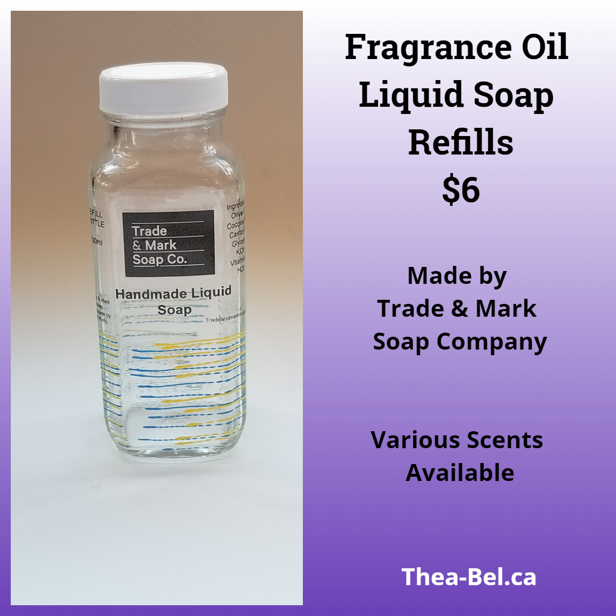 50% off Trade &amp; Mark Soap Company Products + 15% off sitewide

ow.ly/w5zV50G3qDN 

#handmade #chestermere #langdon #strathmore #yyc #shoplocalcanada #shoplocal #madeincanada #shopclosing #sale #lastchance