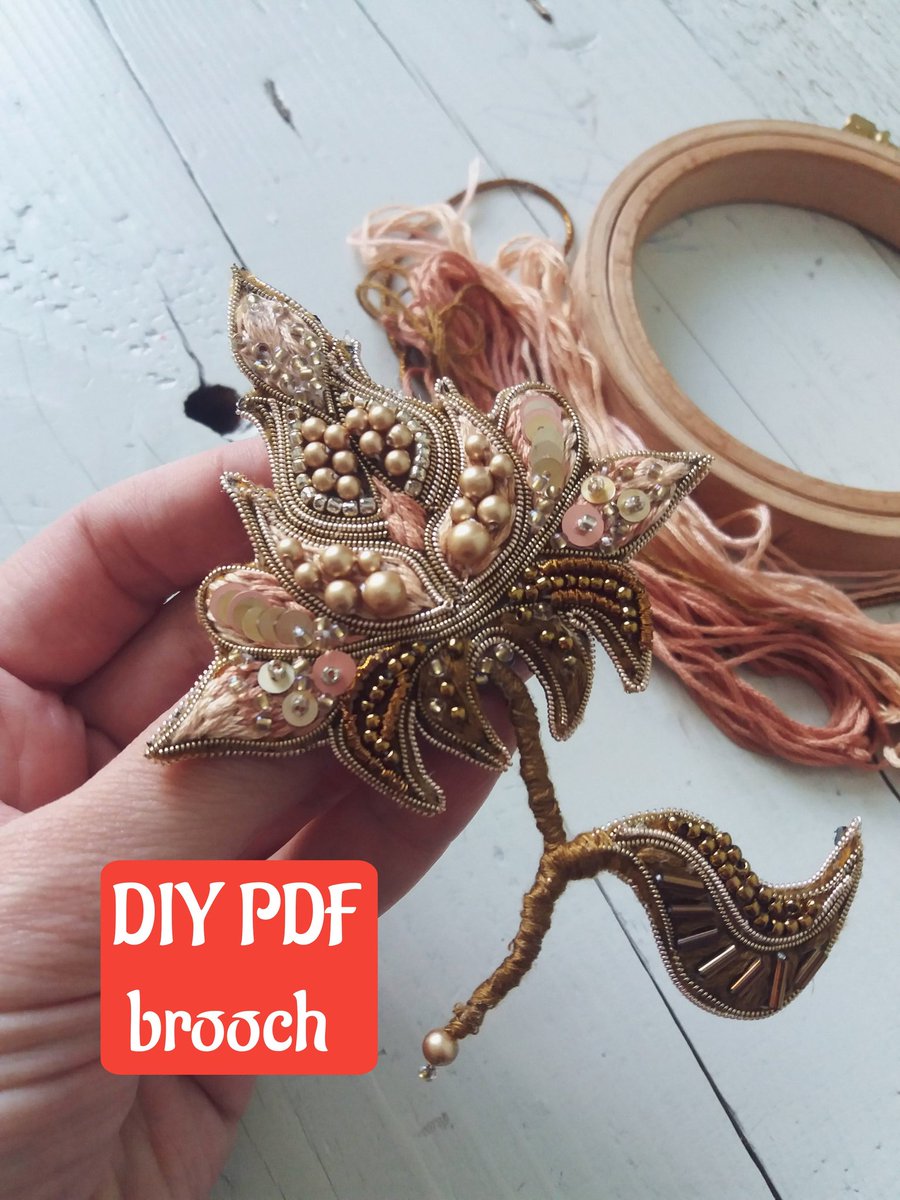 Beautiful flower brooch tutorial!!!! etsy.com/listing/101748…
#etsy #etsystore #EtsyJewelry #diyetsy #brooch #flower