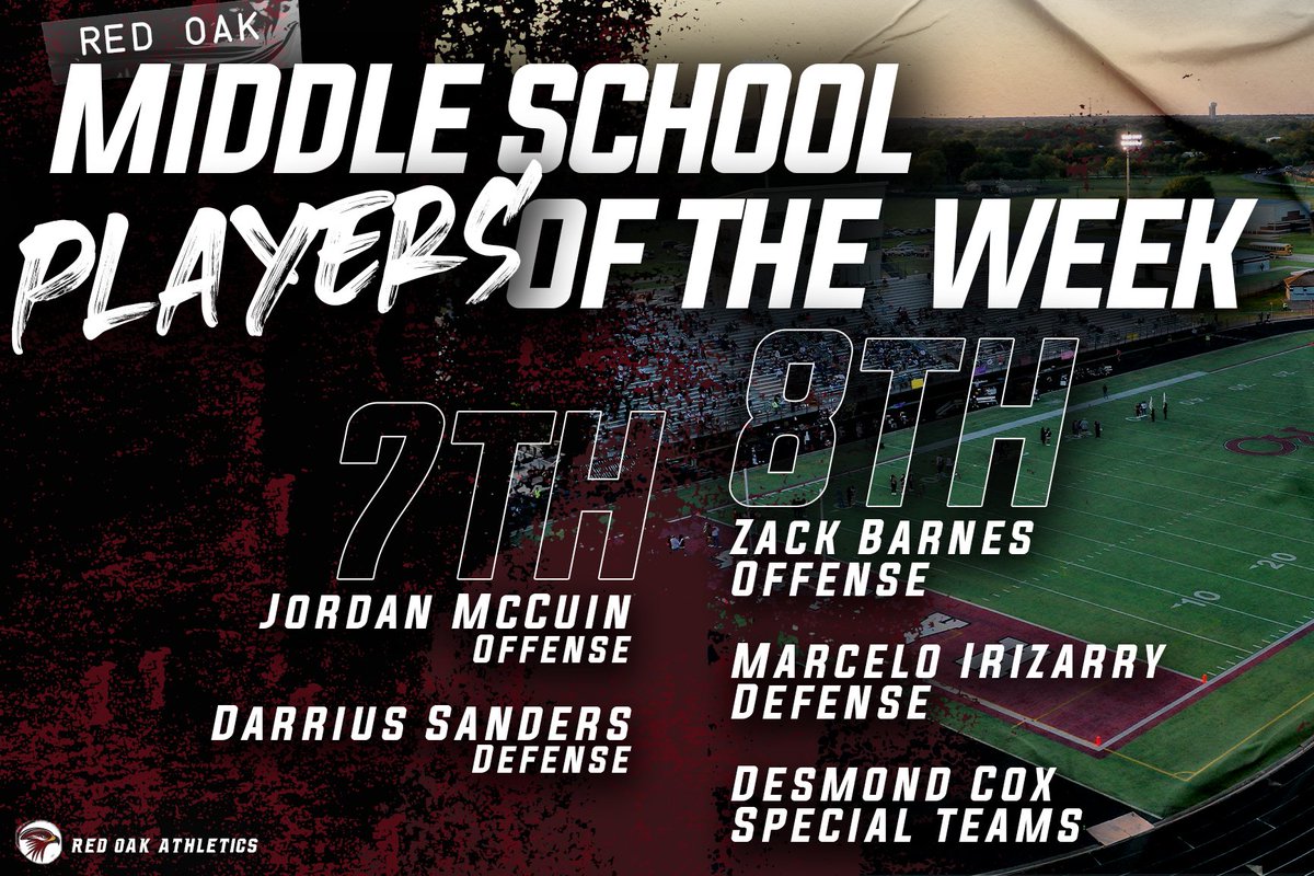 Red Oak Hawks Football tweet media