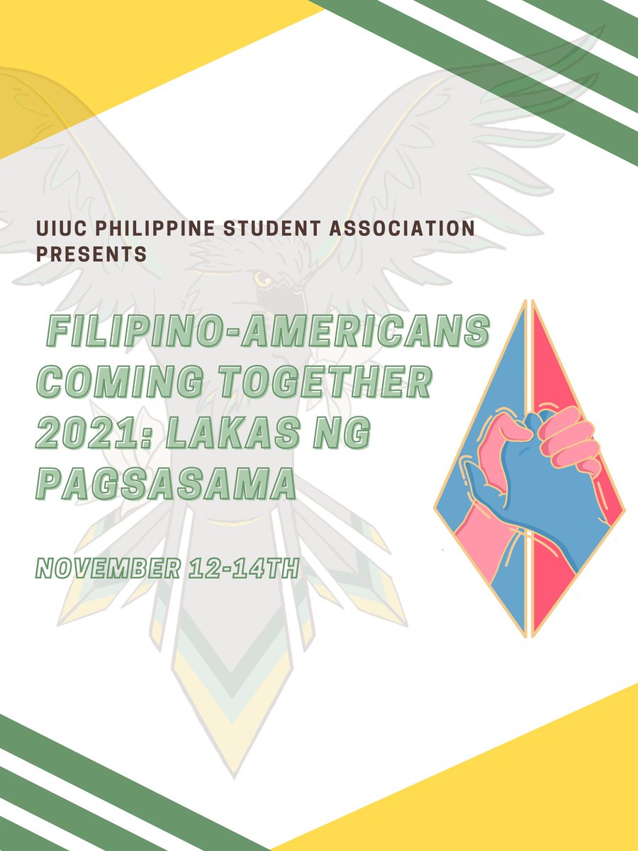PSAFACT's tweet photo. Psst... guess what? FACT is BACK!! The theme for UIUC PSA's 29th Annual Filipino Americans Coming Together Conference is Lakas ng Pagsasama: Strength in Community. This year's FACT will be ONLINE from November 12th-14th 2021. Don't miss it! https://t.co/N9ItTvBwrt