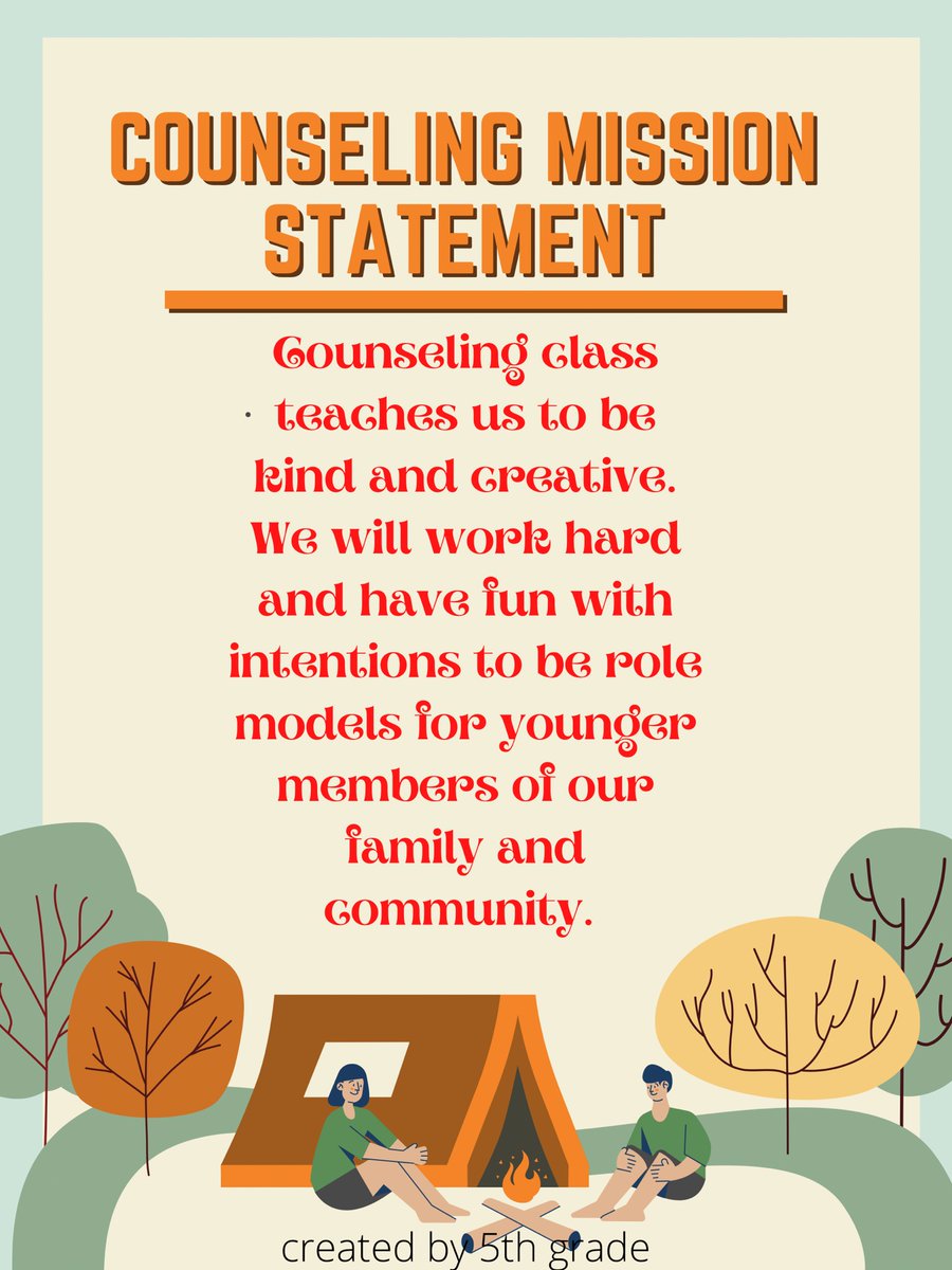 Mission statement vibes! #leaderinme#canva#schoolcounselor