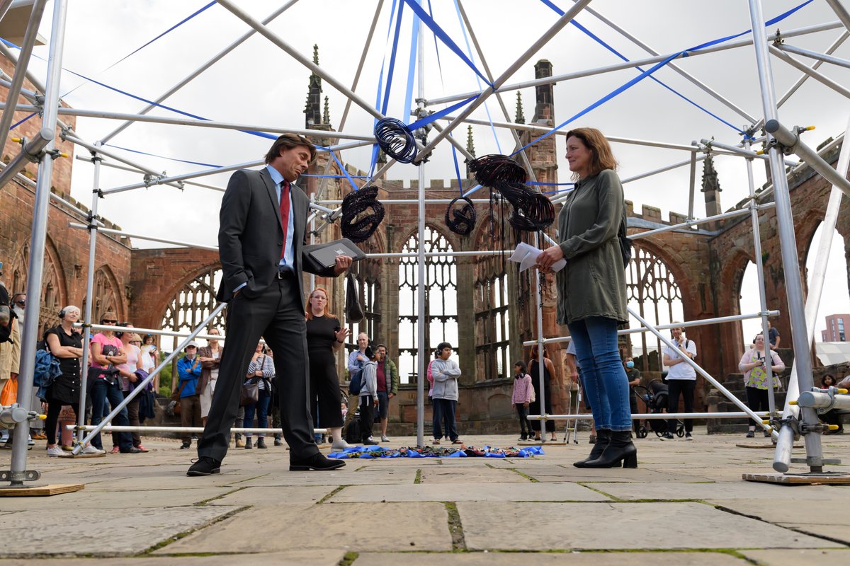 Next, The Return - a story of two old friends reunited in Coventry after decades apart, taking place in the stunning <a href="/CovCathedral/">Coventry Cathedral</a> Ruins.

Catch up on YouTube: youtu.be/WyT-47L-Gtg
BSL version: youtu.be/JFw_zgXk9wk
Audio described version: youtu.be/2vsF7Eh31xI