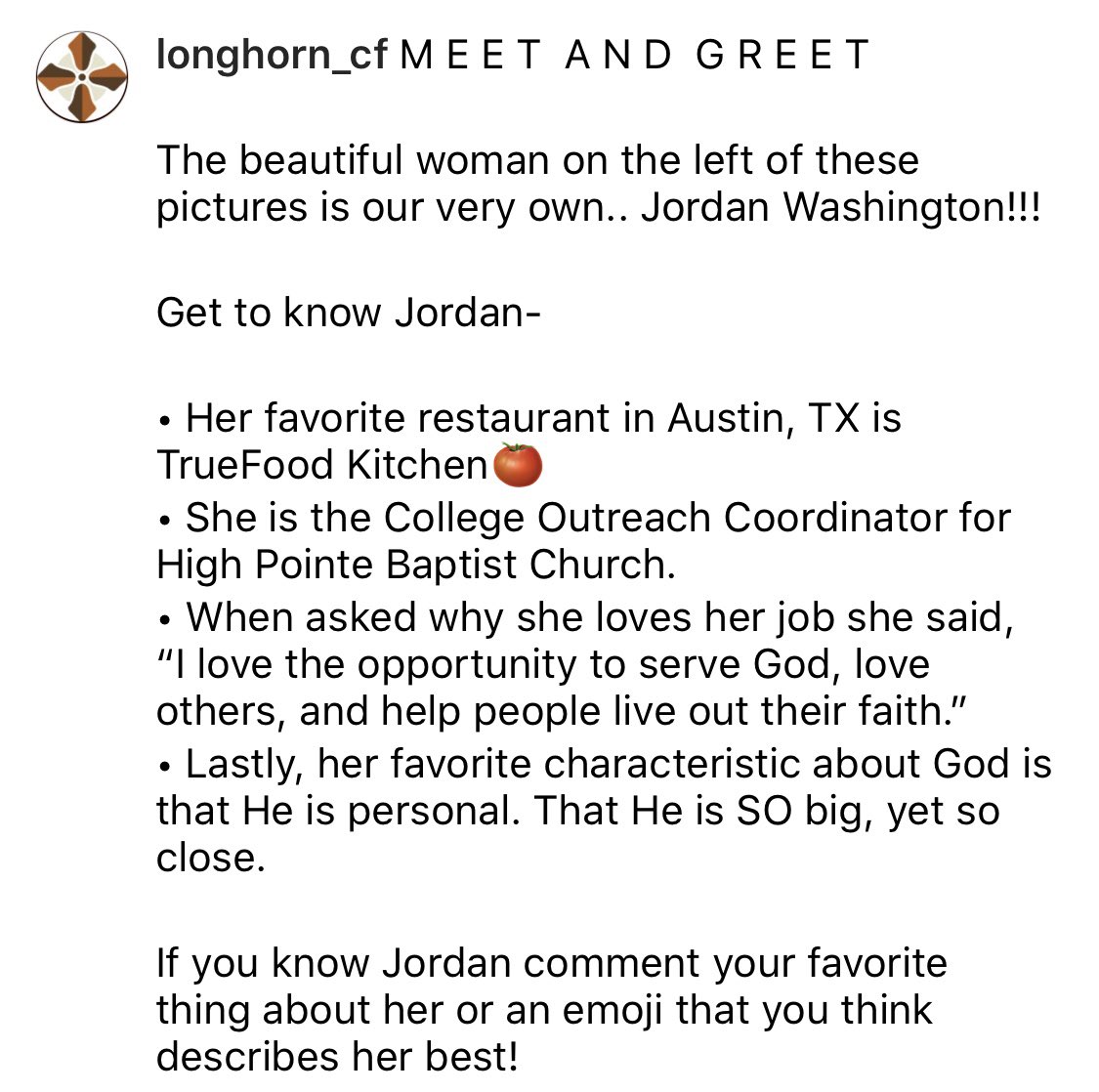 Longhorn Christian Fellowship tweet media