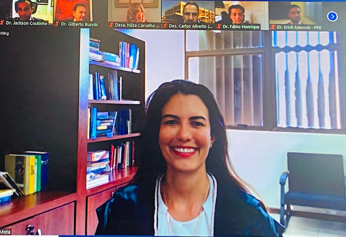 Compor a justiça eleitoral é uma grande honra na trajetória jurisdicional. Muito feliz com a minha posse no Tribunal Regional Eleitoral <a href="/tre_matogrosso/">tremt</a>, com a oportunidade de trabalhar pela democracia e de contribuir com as eleições gerais de 2022.