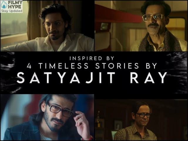 8poorv's tweet photo. Just completed #RayOnNetflix 
All the episodes are fantastic &amp; told alot about human behaviour &amp; psychology.
#Bahrupiya was the most iconic one by @kaykaymenon02 🔥
#SatyajitRay https://t.co/JRxsbkfSeg