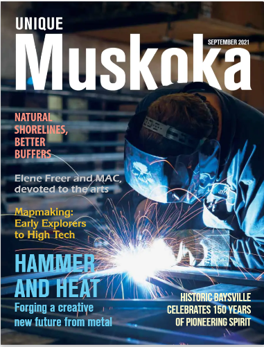 muskokawatershd's tweet photo. Have you seen the latest issue of Unique Muskoka magazine? It features an article by Matt Driscoll on Healthy Shorelines & #TheNaturalEdge, & articles about @MuskokaGIS #GeoHub, @DistrictMuskoka Causation Studies, and @SafeQuietLakes wake initiatives! https://t.co/SDcOrmR2Rf https://t.co/Unkh7X6P6w