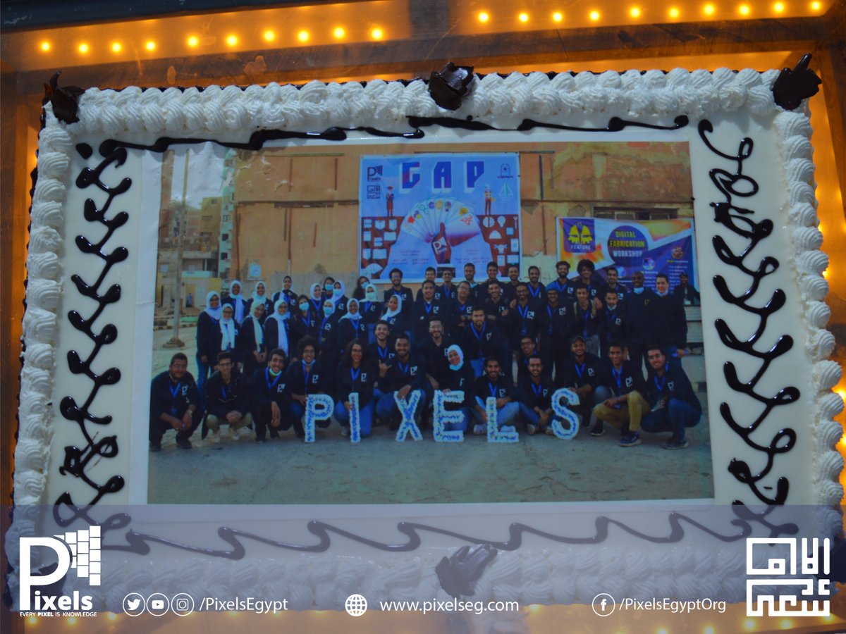 PixelsEgypt's tweet photo. - These were moments to feel for a lifetime, our closing ceremony was shining brightly with fun, memories and the Pixels of our spectacular season of 2021. 🔥💙
- Our Pixels will be connected forever and you will never forget how great to be a real Pixel. 💙
#إلا_ما_سعى
#PIXELS21 https://t.co/BtG6j1EtNL