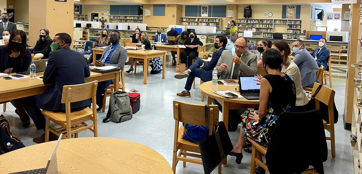 mdcps_profdev's tweet photo. Principal Induction receiving the latest updates regarding the re- opening of schools letter of understanding and other pertinent information.  @DBaglos 
#PrincipalInduction
#LaborRelations
# StartingStrong https://t.co/h5PYlVVREj