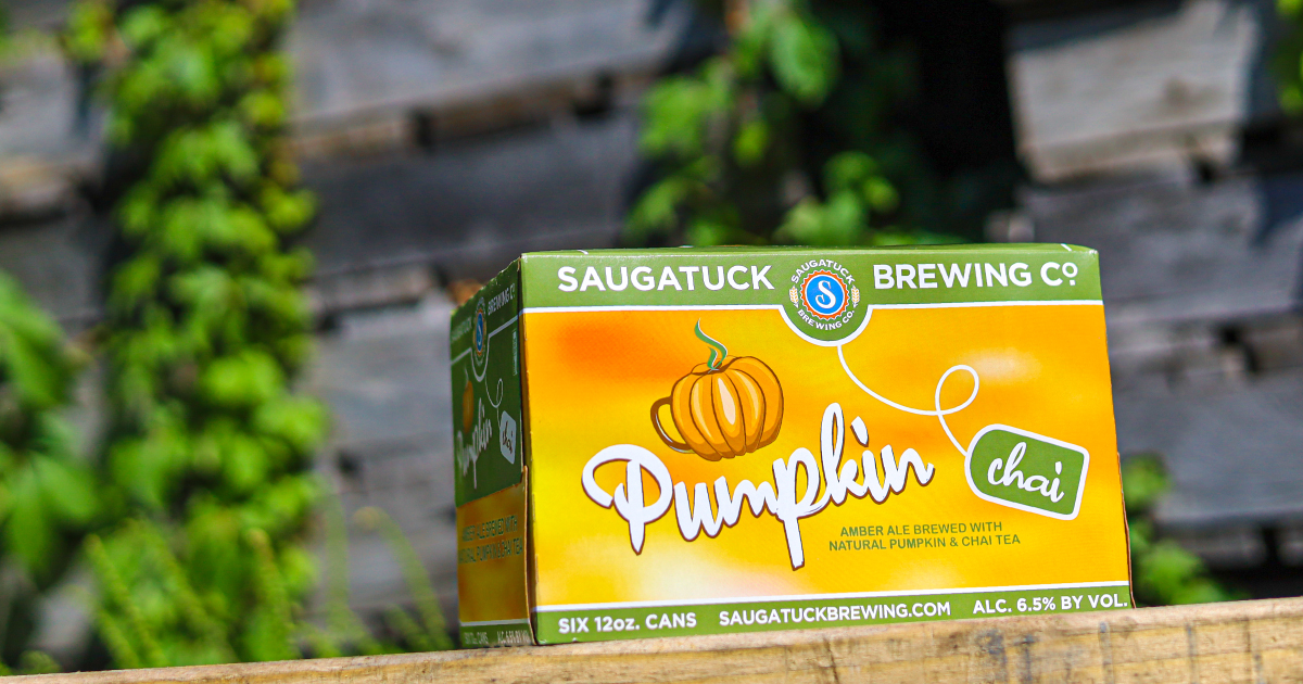 saugatuckbrew's tweet photo. 🎃☝ We're so pump(kin)ed for Fall. 

#HeresToHappy 
#PumpkinChai 
#LimitedRelease https://t.co/2AooRJNDDD