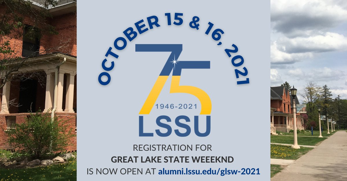 LSSUFoundation's tweet photo. Register for Great Lake State Weekend today at https://t.co/q9Ip7neRu2. https://t.co/Y5fWqlSXVU