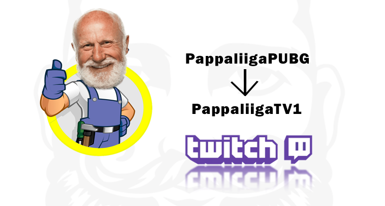 Pappaliigan Twitch kanavat muuttuvat. Huomisesta 15.9 lähtien PUBG lähetykset näkyvät twitch.tv/pappaliigaTV1 kanavalla KE ja To iltaisin. Myös CS lähetykset lähetetään kyseiselle kanavalle silloin kun PUBG striimit eivät ole päällä. #pappaliiga