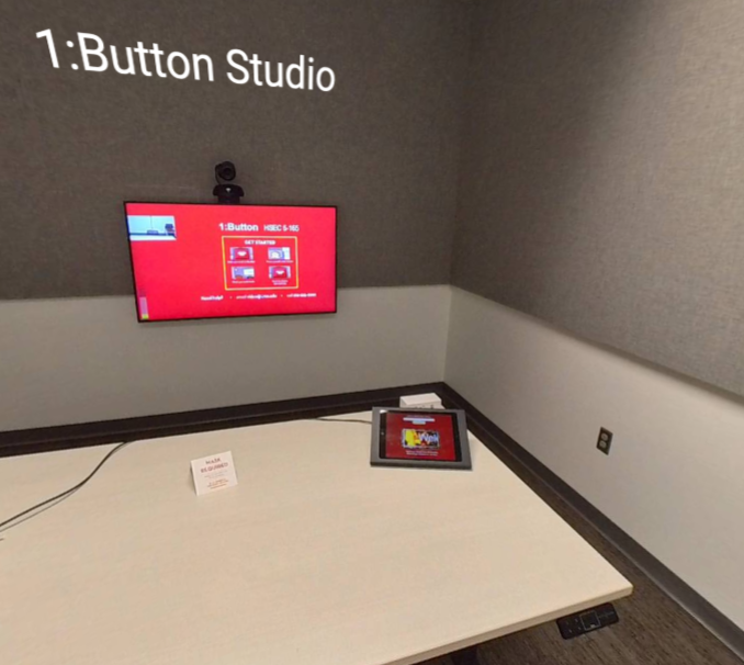 umnhsl's tweet photo. No. 2 in our top 10 things to do at the Libraries: Make a video at the push of a button in a 1:Button Studio. https://t.co/0F3wJGQFWr #PoweringConnection https://t.co/iKvMNAfc8k