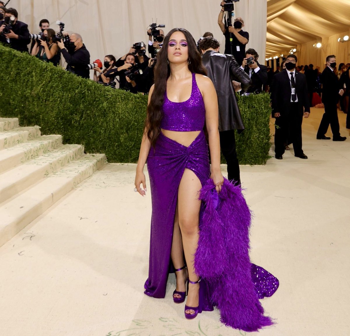 CamilaAccess's tweet photo. 💜 Met Gala 💜 @Camila_Cabello https://t.co/PHN1INmStv