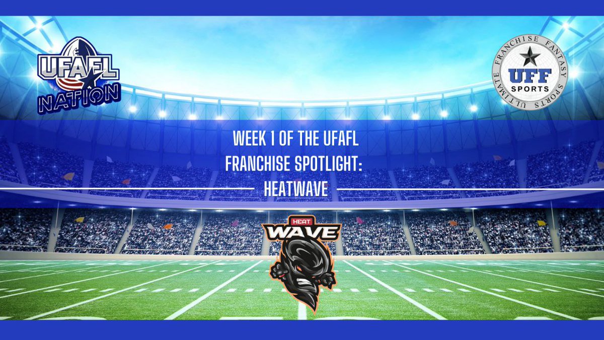 UFSNetwork's tweet photo. #NFL week 1 is done! @MichaelSkrz recaps a busy week on UFAFL Nation that saw a 13-player trade in @TheUFAFL. The Heat Wave dominated the headlines &amp; the scoresheet, but not the way you might think! Also,  avoid the #BillsMafia RBs in #StockUpStockDown
https://t.co/mcabLblR5D https://t.co/5sBpALQ0KA