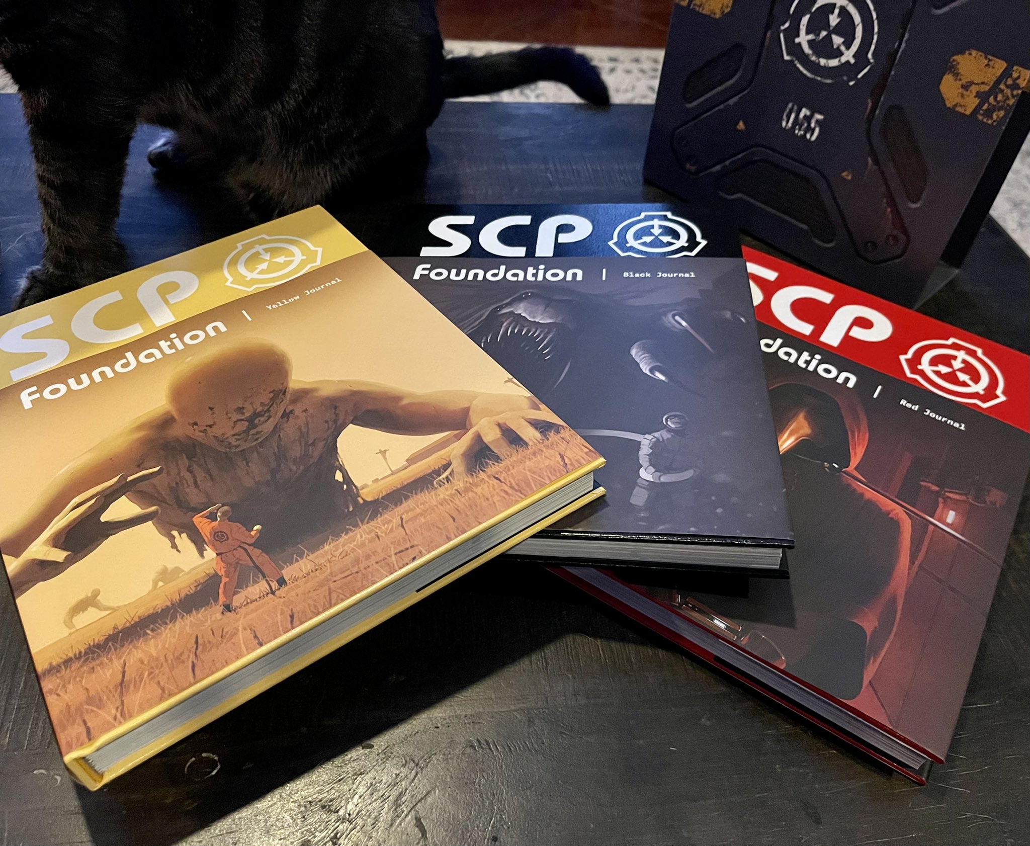 SCP Foundation Artbook | Paperback Edition | Black Journal