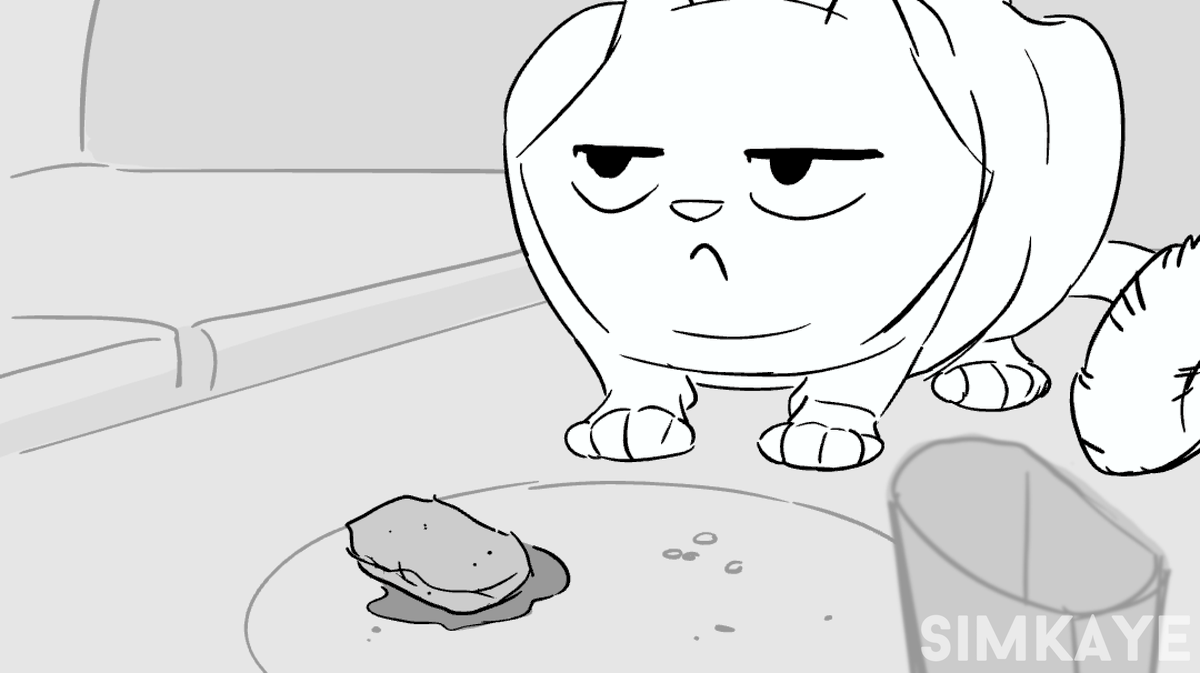 I made a little animatic with my webcomic characters for p🅰️trons last month! 🦝 