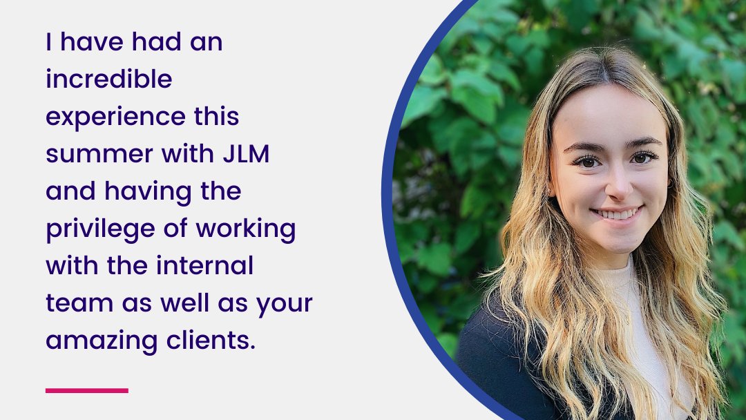 We had the pleasure of having Nicole on the JLM team this summer as a coordinator and we’re sad to see her go!  She was a huge part of our success this summer and will be missed by the whole team!  Thanks for all of your hard work Nicole – all the best this year @huronatwestern