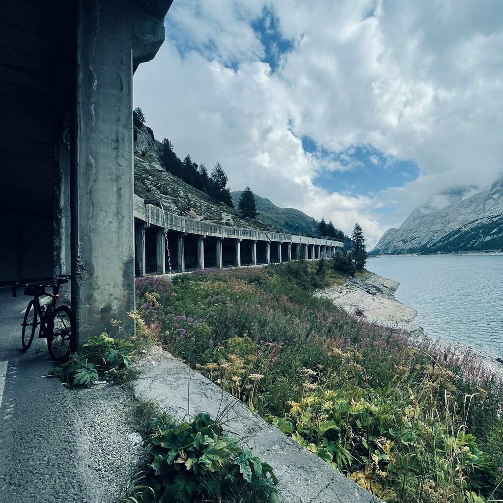 Passo Fedaia - If you have enough of switchbacks and looking for long, straight, steep sections for some mind boggling top speed, this is your mountain. Ride it from west to east. #dolomites #uphill #downhill #descenting #climbing #cycling #roadcycling … instagr.am/p/CT0ABtvMnO2/