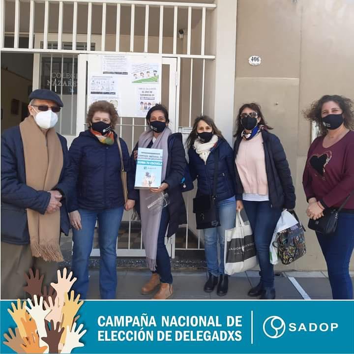 sadoppba's tweet photo. #CampañaDeDelegadxs | Con la presencia de la Sec. General de @sadoppba,@BussoInes, 
junto con el Sec. de Educación,Miguel Arzel y la Sec. de Relaciones Internacionales,@ManeiroKarina,@SadopQuilmes realizó, en el marco de la Campaña Nacional de elección de deleg... https://t.co/aEb8bE8O2P