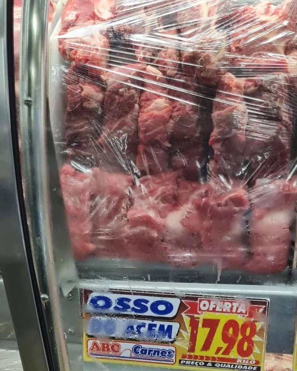 Bethlucida2's tweet photo. Quase R$18,00 o Kg do osso🦴 e tem quem ainda defenda esse Governo? https://t.co/zuOLxUeTPF