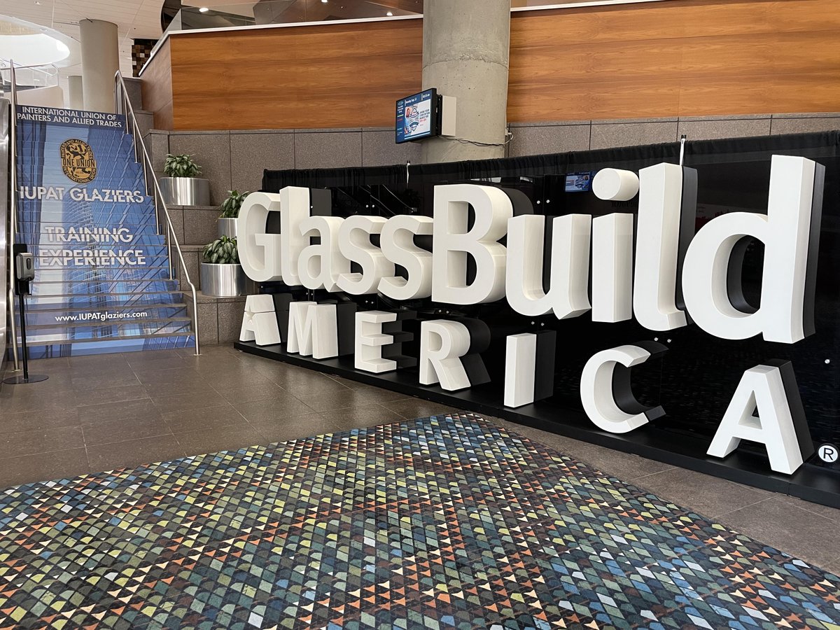 Visit us at <a href="/GlassBuild/">GlassBuild America</a> 2021 at Booth 2843 to talk to our <a href="/GoIUPAT/">IUPAT</a> team of glaziers about how our workforce and contractors can make a difference on a project. #Glassbuild2021