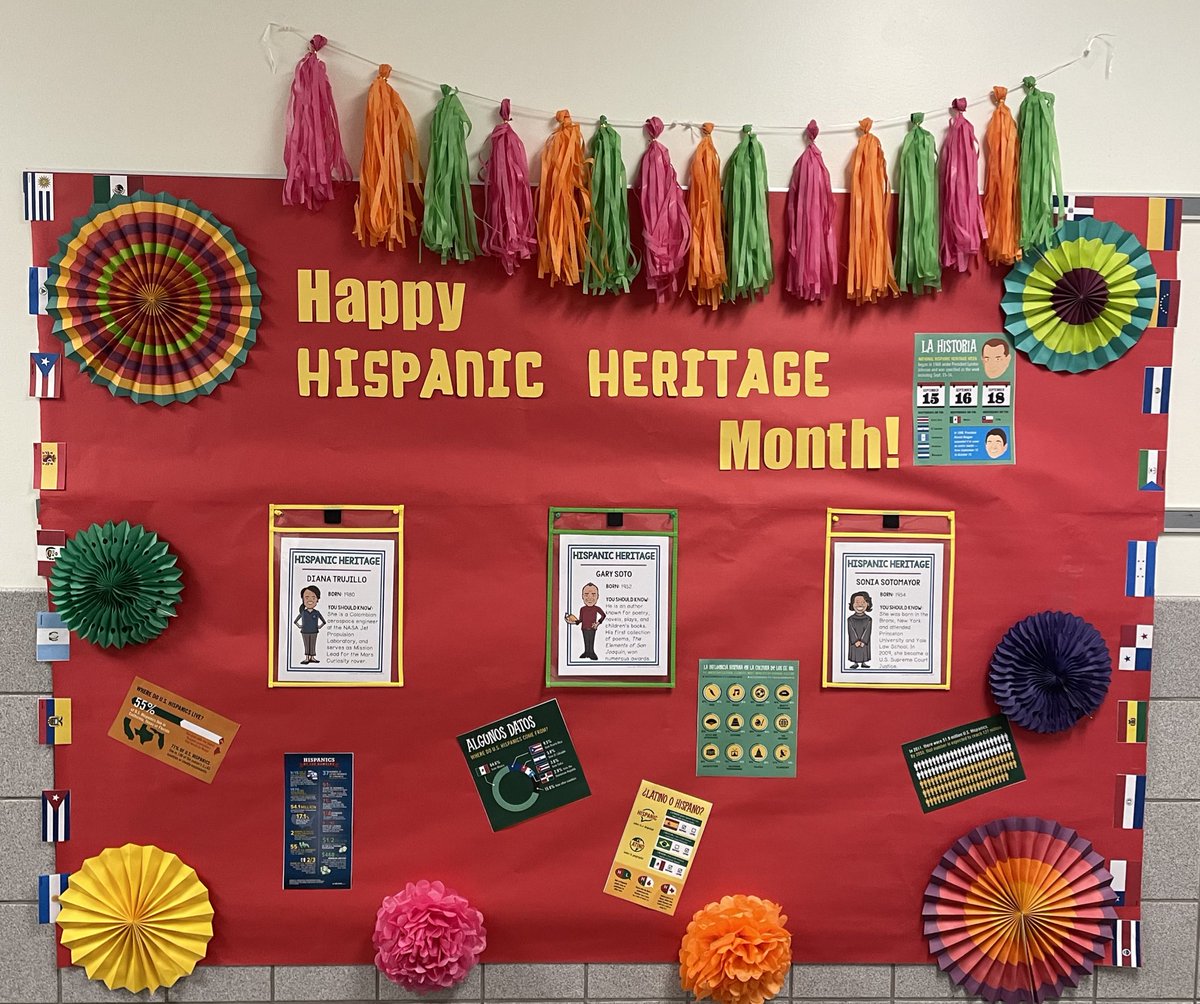 #HispanicHeritageMonth2021 begins tomorrow and we are ready! <a href="/TussingPLSD/">Tussing Elementary</a> <a href="/PLSD_EL/">PLSD EL Department</a>  #TeamTussing #PLSDProud <a href="/PLSD/">Pickerington Schools</a>
