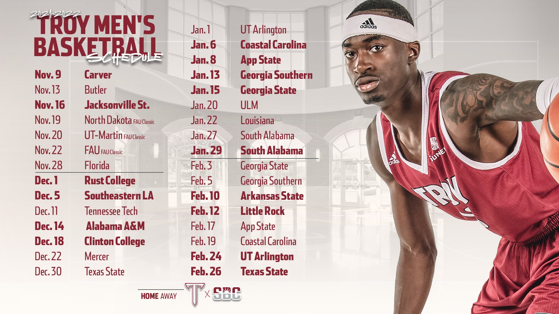 Alabama basketball schedule 2022