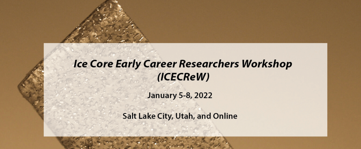 HerculesDome's tweet image. 👀Ice Core Early Career Researchers Workshop Jan 5-8, 2022 for ERCs whose work contributes to the drilling, processing, or interpretation of ice core data. Online and in-person options. icedrill.org/meetings/ice-c… #icecore #ECR