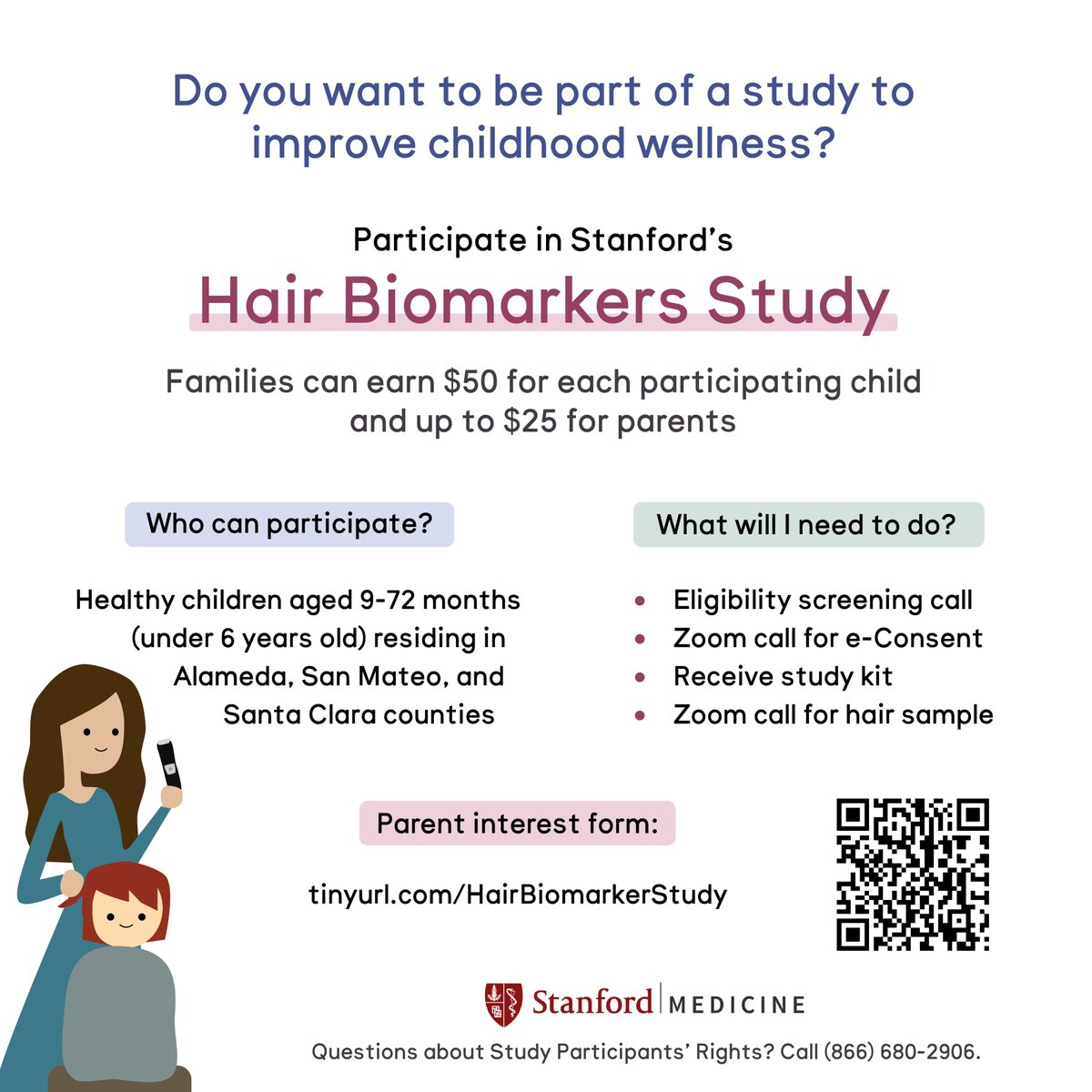 #bayarea #alamedacounty #santaclaracounty #pediatrics #research #childwellness #stanford