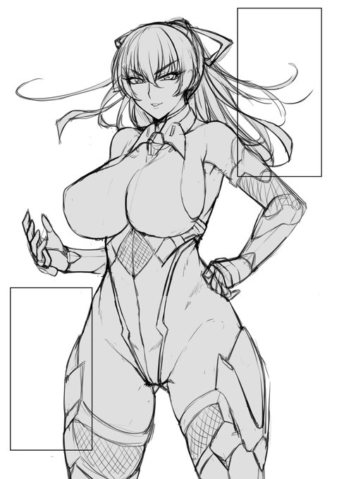 記念絵アサギのラフ1枚目
これとパイズリ、おせっせの3枚描いてく 