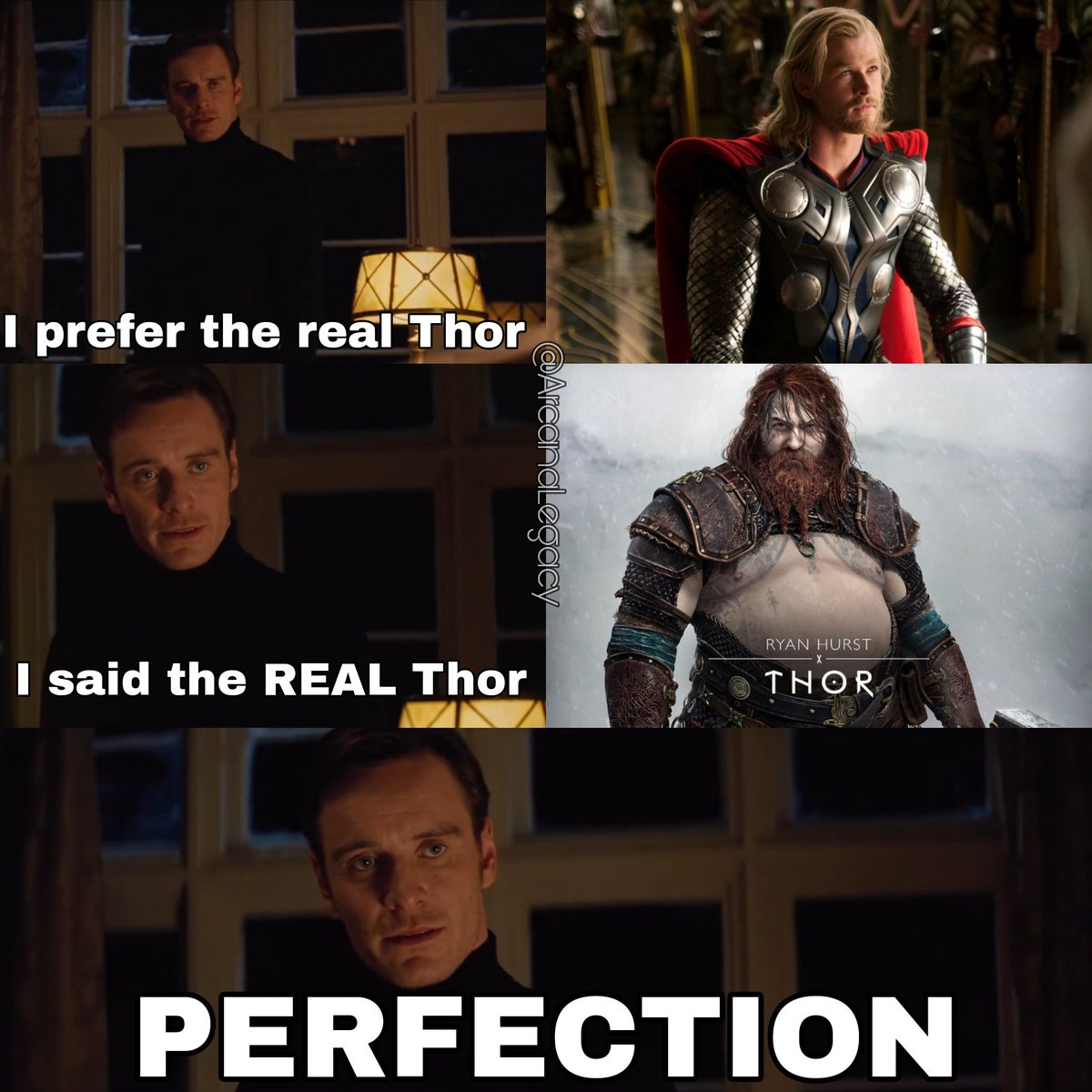RT @ArcanaLegacy: GOW's Thor is perfection.

#GodOfWarRagnarok https://t.co/fVm87FBY7s