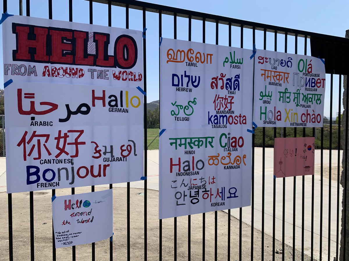 Bobcat PRIDE and Kindness At BHMS Start with Hello! ❤️🐾🖤