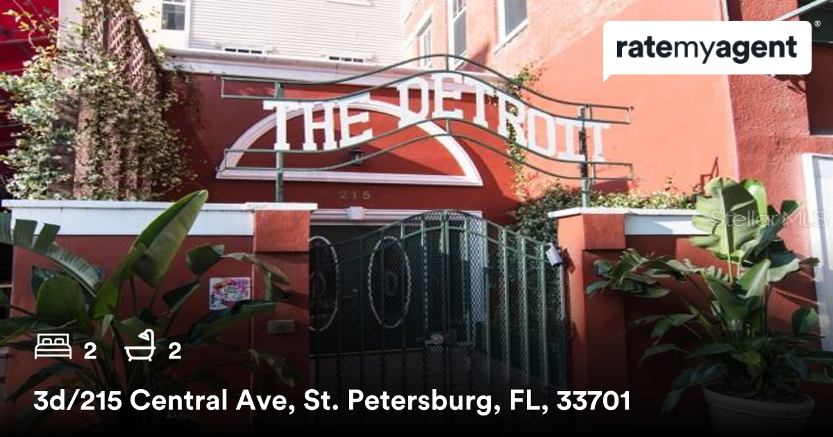 JUST SOLD

2 🛏 2 🛀  
📍 3d/215 Central Ave, St. Petersburg, FL, 33701

My latest sale on #ratemyagent
 rma.reviews/RXpyO95uO0Cy
