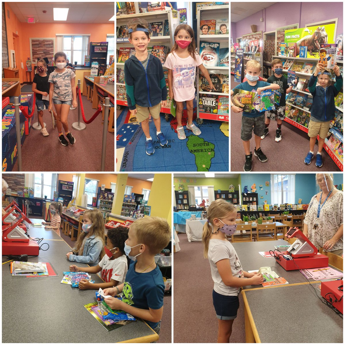 My students were super excited to attend the book fair today! Thank you Pam, Sheri and all of  the wonderful volunteers for doing such an amazing job!