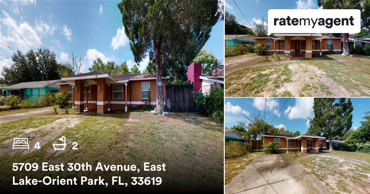 IvanCastillo's tweet image. JUST SOLD

4 🛏 2 🛀  
📍 5709 East 30th Avenue, East Lake-Orient Park, FL, 33619

My latest sale on #ratemyagent
 rma.reviews/n3lkXdQDCrL1