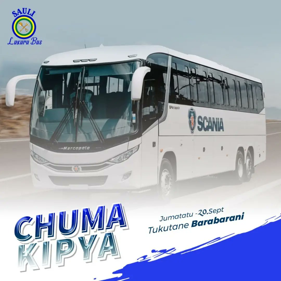 BusWorldTZ's tweet photo. 💥 Save the date!

𝙎𝙘𝙖𝙣𝙞𝙖 𝙈𝙖𝙧𝙘𝙤𝙥𝙤𝙡𝙤 𝙂7 1050
•Gear box type ↿GR875
•Gear box speed ↿8 - speed + 1 reverse
•Opticruise ↿ Standard
•Wheel configuration ↿6x2
•Engine ↿ DC13 108 360 hp

#Tanzania🇹🇿
#SauliLuxuryBus
#ScaniaMarcopolo
#busworldtanzania https://t.co/P7SpQkt8x8