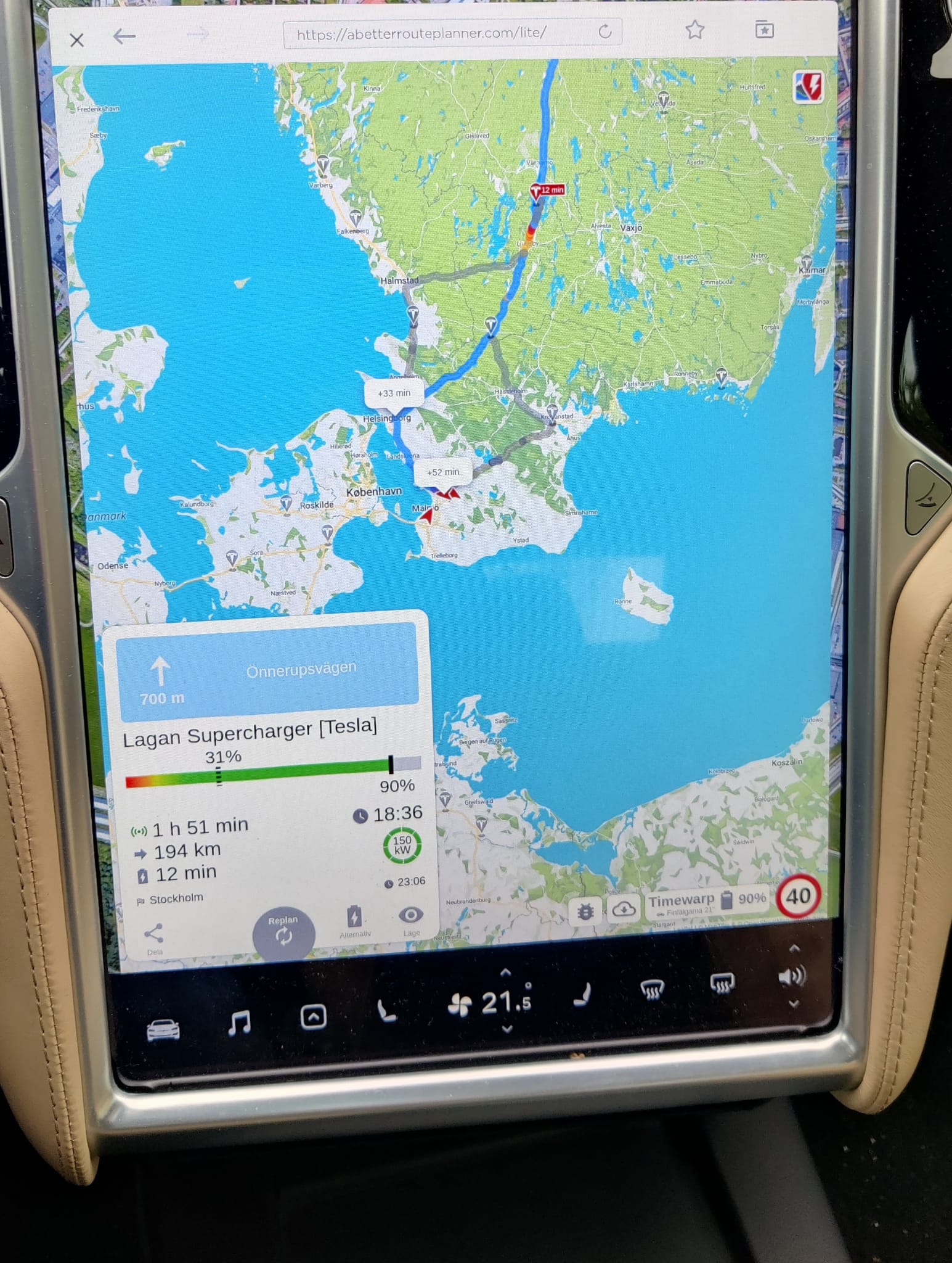 Abrp tesla deals
