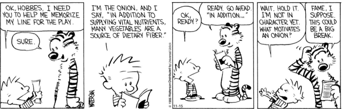 Calvinn_Hobbes's tweet image. “What motivates an onion?” 🤣 #CalvinandHobbes