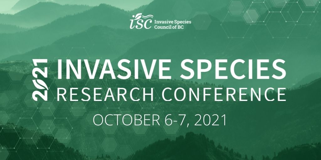 ISCBC's tweet photo. The full Invasive Species Research Conference full program is now live! Check out all 40 presenters in the interactive program and register today. https://t.co/ZwsopqAplc
#BCinvasives #invspres #invasivespecies https://t.co/Y2Hi8o5G3D
