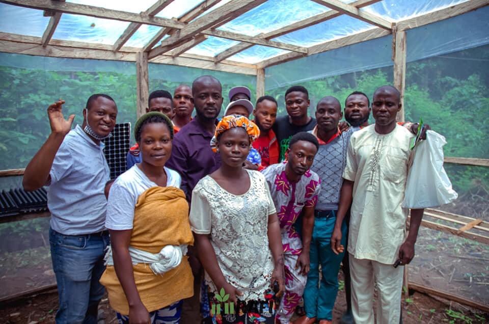Ekiticonnectng's tweet photo. “If you are doing the work, tell the story!” Should be a principle that every young person live by. 

Following the Team RAFI’s trajectory, the second cohort of hands on vegetable farming training which have been on for some weeks have further projected that... https://t.co/28Kj22yyHG